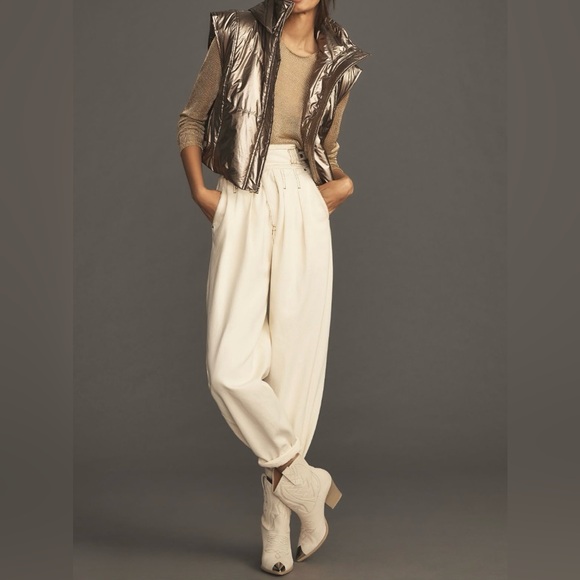 Daily Practice by Anthropologie
Metallic Puffer Vest - Picture 4 of 8